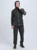 Куртка с капюшоном Кэмп (тк.Флис), т.серый