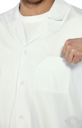 Халат "Сервис" мужской белый