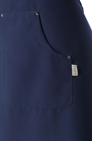 Фартук КЛИНПЛЕКС ИРМА (CLINPLEX IRMA) с нагрудником dark blue (темно-синий)