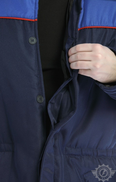 Куртка "Дон" зимняя синяя (эконом)