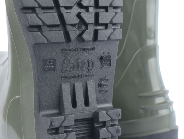 Сапоги высокие ПВХ МБС КЩС (STEP) мужские с мет.подноском, цвета в ассортименте 