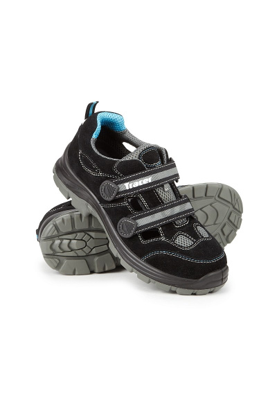 Сандалии "Трейсер-Актив" Plus, КП КС, ПУ/ПУ, цвет черный