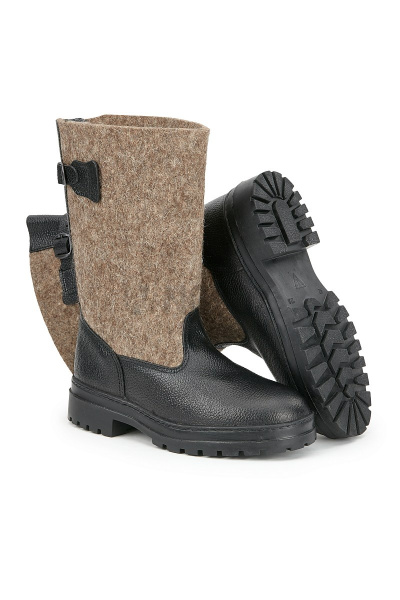 Сапоги зимние войлочные "Мороз" цвет серый