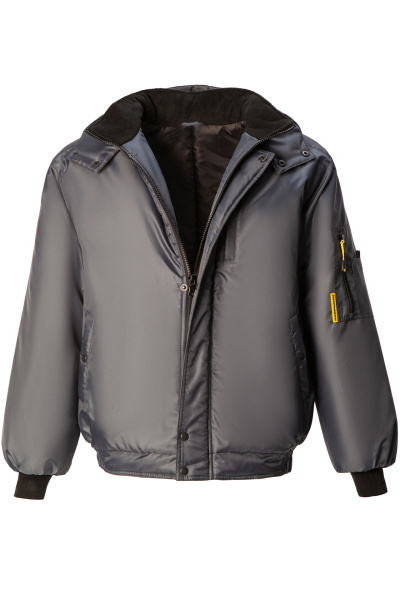 Куртка ДРАЙВЕР утепленная ткань Оксфорд темно-серая