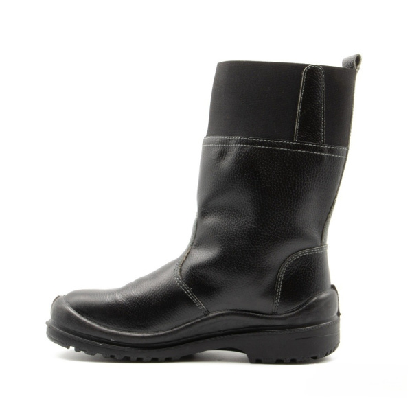 Сапоги литейщика "МС-38" с подошвой ПУ/нитрил и КП чёрные