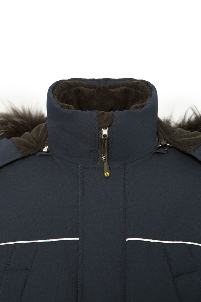 Куртка Домбай утепленная т.синяя, тк.Берген