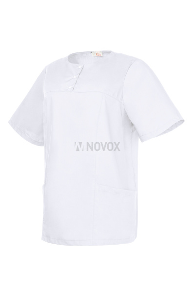  Блуза ЛИНДРЕД (Lindred) ОРИОН Лайт женская белая, рукав короткий