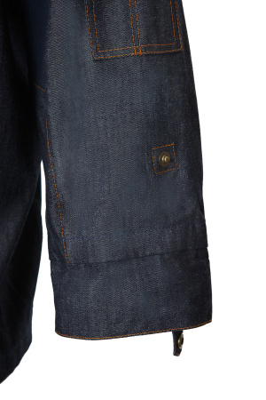 Китель поварской РИСТРЕТТО ШЕФ джинс мужской темно-синий