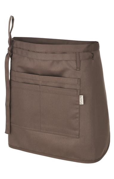 Фартук «BARISTA» укороченный, цвет chocolate (темно-коричневый)