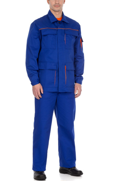 Костюм "Эксперт-2" куртка, п/к, василек