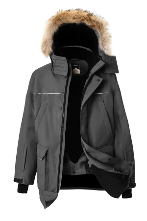 Куртка Домбай утепленная графит, тк.Рейнман Хеви