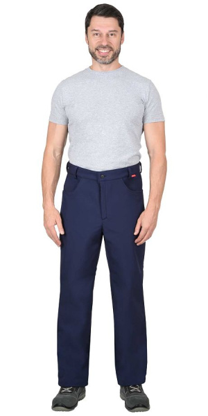 Брюки "Азов" синий софтшелл пл. 350 г/кв.м