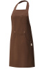 Фартук КЛИНПЛЕКС ИРМА (CLINPLEX IRMA) с нагрудником chocolate (коричневый)