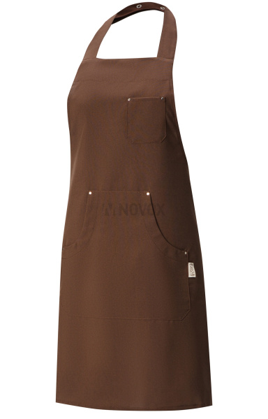 Фартук КЛИНПЛЕКС ИРМА (CLINPLEX IRMA) с нагрудником chocolate (коричневый)
