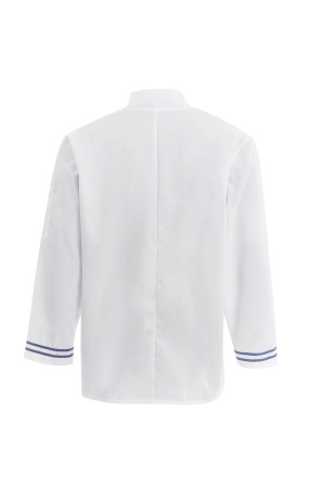 Куртка поварская (китель) "Люкс-Лайт" синяя полоска