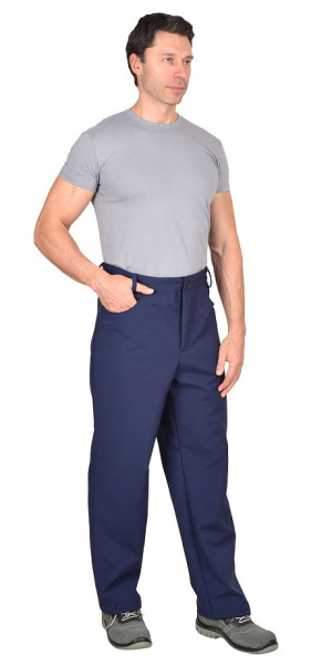 Костюм "Азов", куртка (чз), брюки, синий софтшелл пл 350 г/кв.м