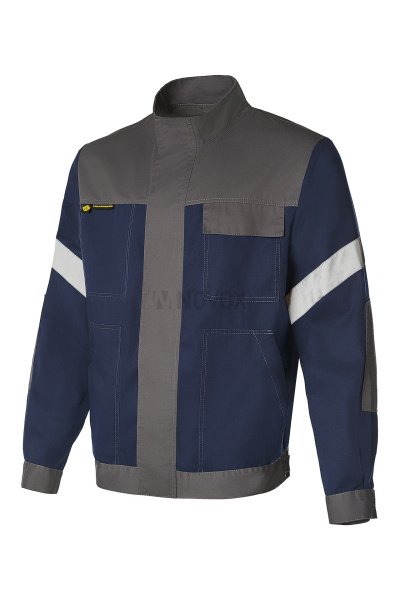 Куртка ТЕЙКЕР Проф темно-синия/темно-серая