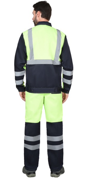 Костюм "МАГИСТРАЛЬ-ЛЮКС" куртка, брюки,лимонный