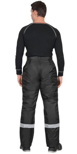 Брюки "РОСТ" черные с СОП