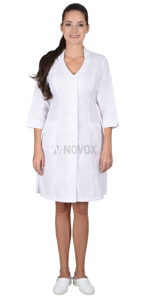 Халат "ЛИМА" женский белый