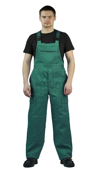 Полукомбинезон "Дрегер" т.зеленый