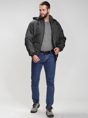 Куртка демисезонная Бомбер-Люкс (тк.Дюспо), серый