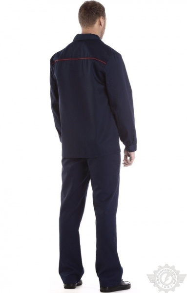 Костюм "Труд", куртка, брюки, темно-синий