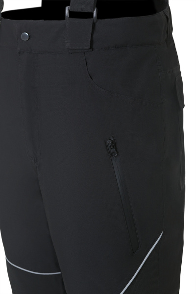 Брюки ВОРКМАКС (WORKMAX) РИПСТОП утепленные черные