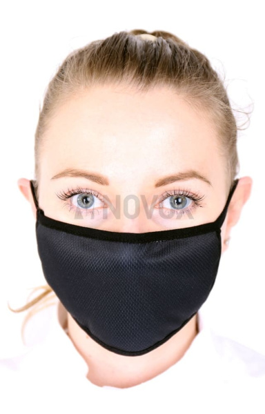 Повязка санитарно–гигиеническая многоразовая черная