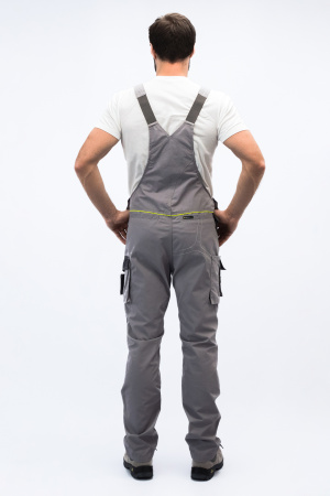 Полукомбинезон ДЕЛЬТА ПЛЮС Мач2 Корпорэйт св.серый/серый