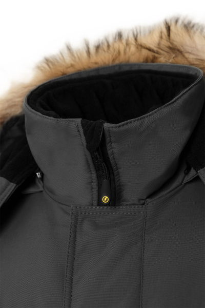 Куртка Домбай утепленная графит, тк.Рейнман Хеви