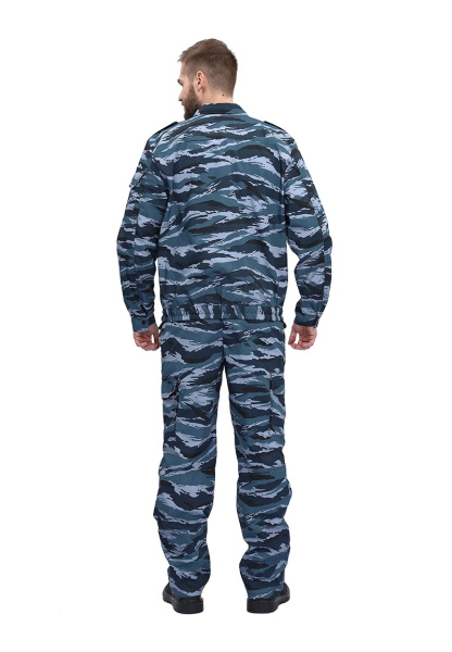 Костюм охранника мужской "Контрол" летний серый вихрь тк. РИП-СТОП