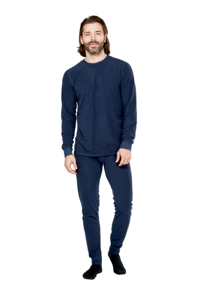 Термобелье Everyday трикотажное на флисе, цвет синий