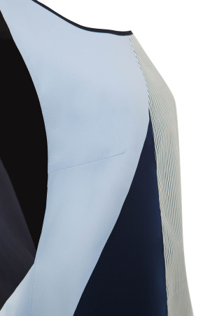 Фартук КЛИНПЛЕКС (CLINPLEX) ВИТА комбинированный полоска/т.синий/голубой