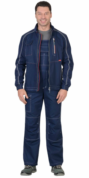 Костюм "АЛЕКС" куртка (чз), п/к, т.синий