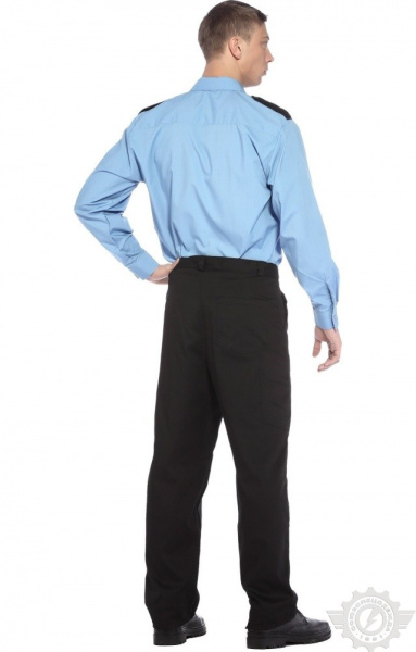 Сорочка "Страйк", голубая