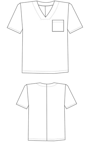 Куртка ПЕКАРЬ, тк. Бязь, белая