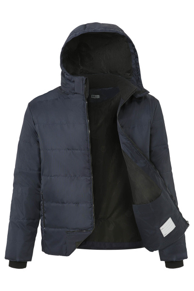 Куртка Эйч-Лайн (H-Line) утепленная т.синяя