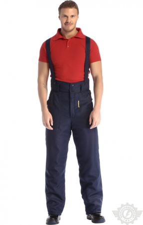 Костюм зимний "Дон", куртка, брюки, т.синий/василек