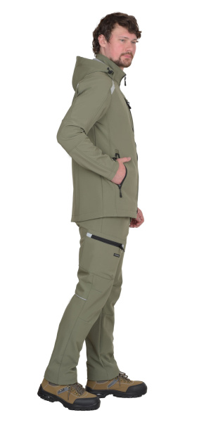 Куртка СПЕЙС софтшелл олива (ЧЗ)