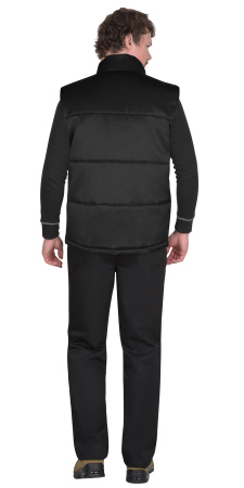 Жилет утепленный УНИВЕРСАЛ черный