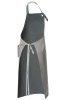 Фартук БРИСТОНБАР РИКОН (BristonBar RICON) с нагрудником т.серый