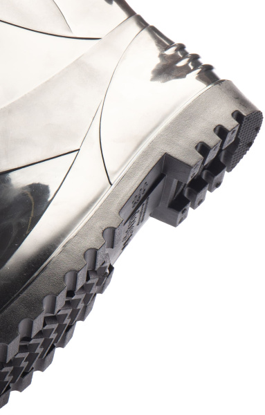 Сапоги ПВХ с чулком из НТП, модель №1 черные