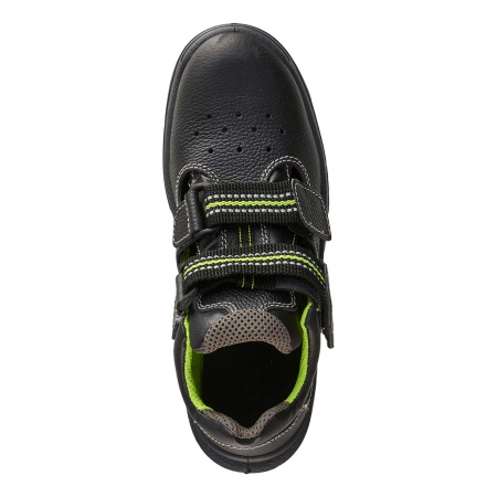 Полуботинки кожаные с перфорацией NEON с композитным подноском