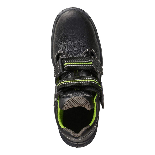 Полуботинки кожаные с перфорацией NEON с композитным подноском