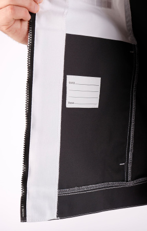 Костюм "STATUS" NEW (Статус), куртка, брюки, белый графит