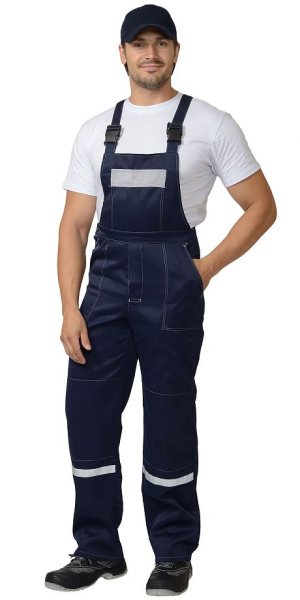 Костюм "ЛЕГИОНЕР" куртка, п/к т.синий с серым СОП 25 мм