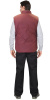 Жилет ЕВРОПА удлиненный (на подкладке флис) бордовый