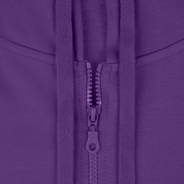 Толстовка на молнии с капюшоном Siverga 2.0, фиолетовая