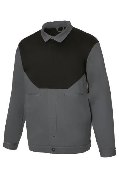 Костюм сварщика Прометей т.серый/черный, куртка, брюки